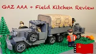 Brickmania NEW Gaz AAA & KP-2 Field Kitchen Review