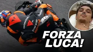 UPDATE!!! The Latest Condition of Luca Marini after Crash in Suzuka with CBR1000RR-R #lucamarini #gp