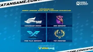 VatanGame Ligi Playofflar- Fire Flux Vs S2G | Vatangame Vs The Prestıge   | Mobile Legends Türkiye