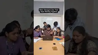 Tag your team! #corporate #corporatelife #collegues #office #hardwork #funnyvideos #freshers #funny