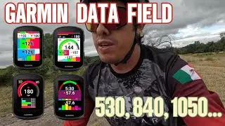 Garmin Data Field Zones Pro (Edge Mtb, 1050, 850, 840, 530...)