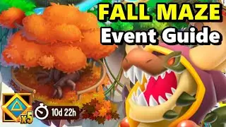 FALL MAZE Event Guide! Total Path Costs, Duo-fossils + Event Item Totals Guide! - DC #148