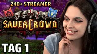 ES GEHT LOS! SAUERCROWD Tag 1 (WoW HC Event) | mienah UNCUT