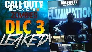 Black Ops 3 Dlc 3 Gameplay Image Leaked Poster!Bo3 Elimination Dlc 3 Pack!