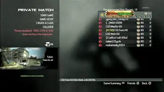 [MW3/PS3] 20TH Prestige Lobby 2016 with Mod Menu Phantom by Enstone