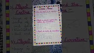 Class 10th | Physics | Project | Image formed by concave and convex mirror #shortsfeed #class10