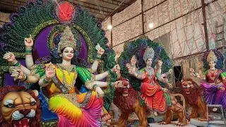 Superb Durga Devi Idols In Dhoolpet | Durga Mata Idol Making 2022 Hyderabad #dhoolpet