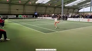 Benjamin Bonzi (ATP n&deg;64) Aggressive Returns against Lucas Pouille (French Interclub Pro A Final)