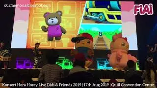 Konsert Hora Horey LIVE! Didi & Friends 2019 | Dengarlah Kata Ibu dan Keretapi Didi