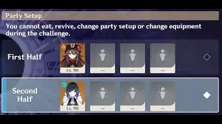 Yelan x Hu Tao - 2.7 Spiral Abyss Floor 12 Clear Solo Showcase (9star)