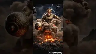 The legendary Hanuman 🙏🏻 || #ai #shorts #viral #aitrend #newai #youtuneshorts