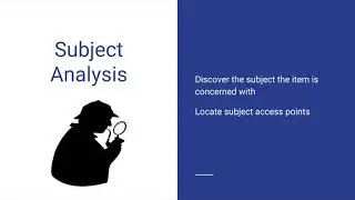 CKLS - Cataloging Basics