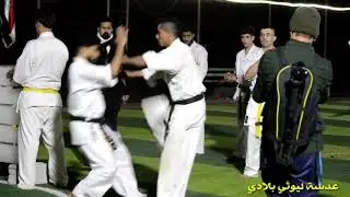 استعراض الكيوكوشنكاي في المدحتيه( لتكسير الكاشي )