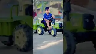 Kids Ride On Tractor 2024 New Model Big Size #kidcar #reels #toys #trending #kidstractor #11cart