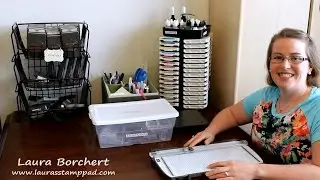 My Craft & Stamp Room Tour (updated) - Laura's Stamp Pad