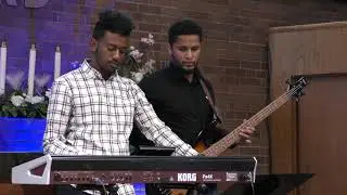 Instrumental music 🎼 🎹🎸 Ebenezer Oromo E C Minneapolis MN, 03/17/2019