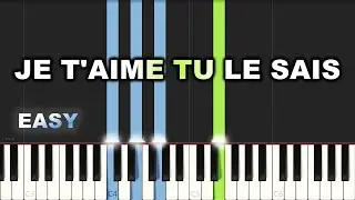 Michel Bakenda - Je t'aime tu le sais | EASY PIANO TUTORIAL BY Extreme Midi