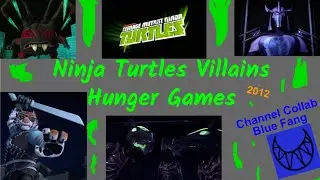 Teenage Mutant Ninja Turtles Villains Hunger Games (channel collab BlueFang) Episode 11