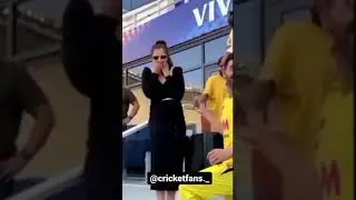 #Deepak #Chahar Purpose his girlfriend #Jaya #Bhardwaj in stadium on live Camera || #ipl2021