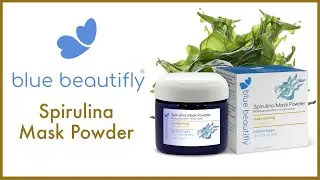 Blue Beautifly Spirulina Mask Powder
