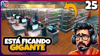 Comprei Expansão,Prateleiras e Freezer - Supermarket Simulator #25