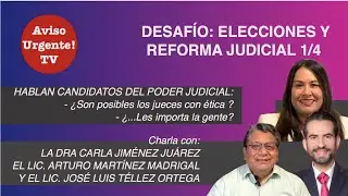 Desafío: Elecciones y Reformas Judicial. ¿Son posibles los jueces con ética?