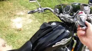 1996 Shadow 1100 Ace Cobra Pipes
