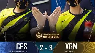 Highlight CES vs VGM : T&acirc;n binh lật k&eacute;o | V&ograve;ng 1 Ng&agrave;y 2 | ĐTDV m&ugrave;a đ&ocirc;ng 2020