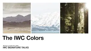 IWC SIGNATURE TALK: &ldquo;THE IWC COLORS&rdquo; WITH IWC CHIEF DESIGN OFFICER CHRISTIAN KNOOP & PANTONE