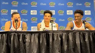 Riley Kugel, Gators react to win over Arkansas | Florida Basketball