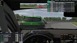 Renault Clio Cup 15 min race on Iracing S3 2025 W4 at Oulton Pk Fosters