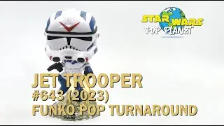 Jet Trooper #643 (2023) - Star Wars Funko Pop Turnaround
