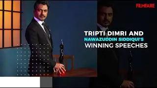 Tripti Dimri and Nawazuddin Siddiqui's winning speeches | Flyx Filmfare OTT Awards | Filmfare