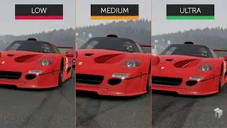 Project CARS 2 &ndash; Ultra vs. Medium vs. Low | PC | 4K UHD Graphics Comparison