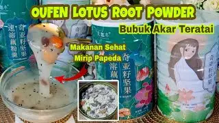 Makanan Diet Sehat Lezat Nikmat , Oufen Lotus Root Powder yang bikin Nagih!!! 🥰 Bubuk Akar Teratai