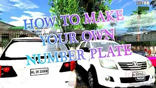 How to make your own numberplate|In GTASA|Android