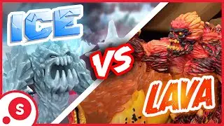 The Magical Ice vs. Lava Battle of Eldrador!