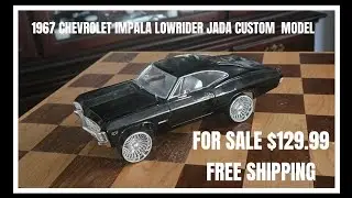 FOR SALE 1968 CHEVROLET IMPALA HOTROD CUSTOM MODEL 1:24 SCALE 