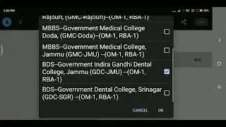 How to fill choices for Bopee Neet counselling February 2022