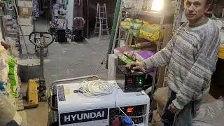 Funzionamento quadro ATS per avviamento automatico dei Generatori di corrente Hyudai 5 e 6 Kw