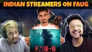 Indian PUBG Pros Reaction On FAUG Game| Pubg streamers on FAUG gameplay (Review).