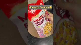 KELLOGGS MUESLI FRUIT, NUT & SEEDS #shorts #shortsfeed #kelloggs #muesli