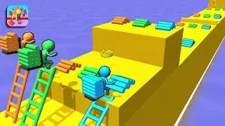 Ladder Race 👩🌈👗 Gameplay Walkthrough | Android, Ios | Game #1