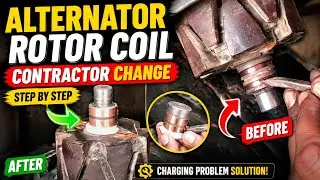 Alternator Rotor Commutator Replacement at Home | Step by Step DIY Repair Guide