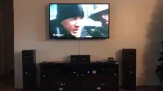 Living room home theater set up 2017