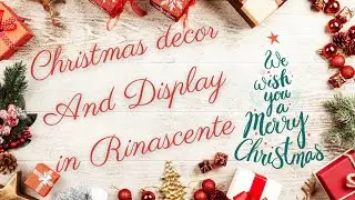 CHRISTMAS DECOR  AND DISPLAY IN RINASCENTE MILAN [@divineflower ]