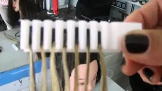 Mega Hair Expresso no Curso Vivas - 7 Mechas por minuto, aplicação em uma hora e meia.