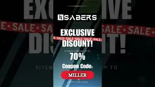NSabers UK SItewide Code! #NSabersUK #Lightsabers #StarWarsFans #CustomLightsabers #GeekGear