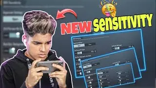 NEW best pro sensitivity& control settings with code🔜update 2.3-zero recoil bgmi sensitivity code