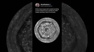 Saturn Hexagon Mystery: NASA Captures a Storm With Straight Edges That Shouldn&rsquo;t Exist #saturn #nasa